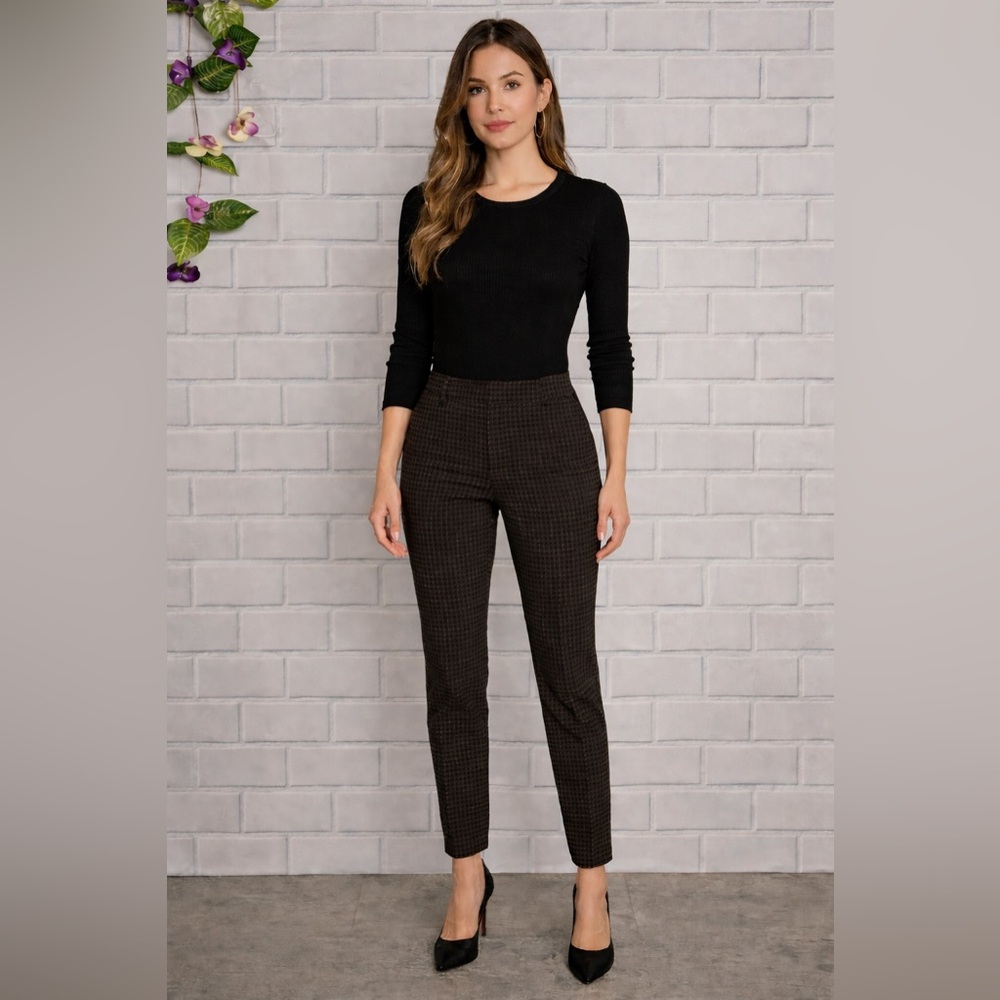 🔥 FREE w PURCHASE 🔥 Zara Woman Check Print Pants Sz S